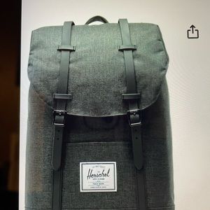 The Herschel Supply Co. Retreat Classic Backpack, Black, NWT